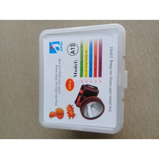 ĐÈN ĐEO ĐẦU SẠC ĐIỆN BÓNG LED SIÊU SÁNG CAO CẤP JIPAI -A13-