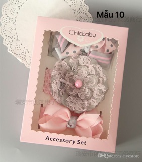 Set băng đô Chicbaby cho bé gái [KID]