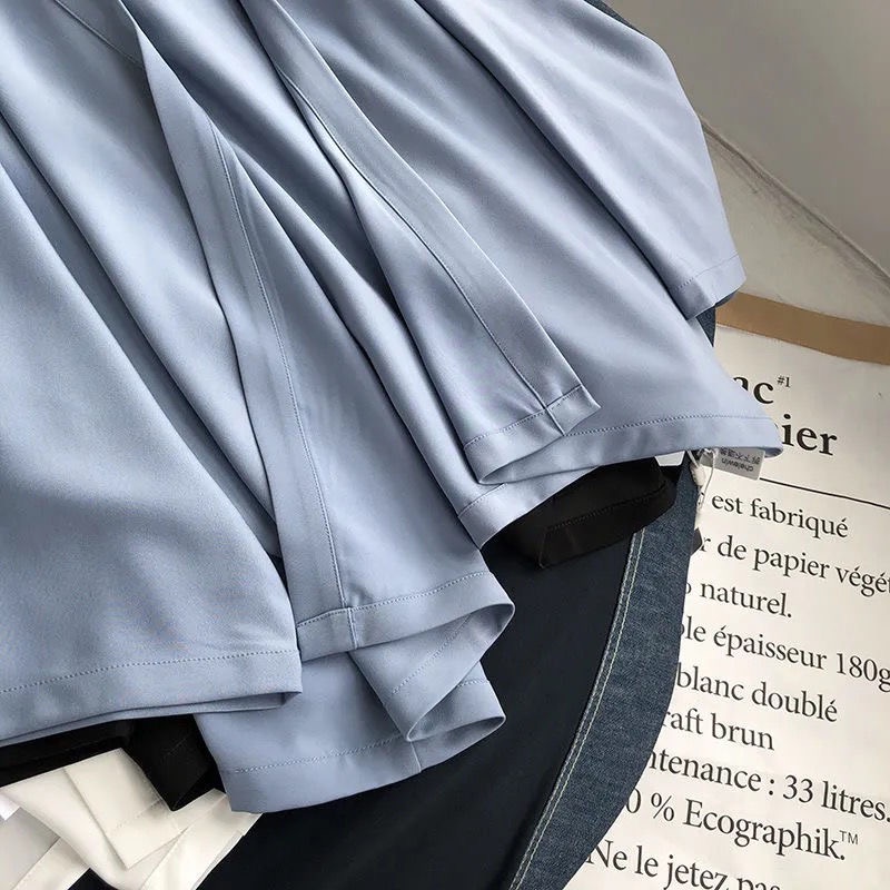 Áo khoác kimono MMIOT vải chiffon màu trơn phong cách boho Hàn Quốc thời trang mùa hè cho nữ