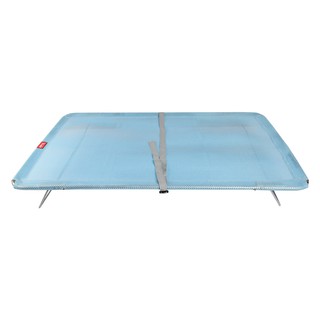 Giường lưới khung inox nhỏ gọn thoáng mát cho bé yêu (2 màu XANH - HỒNG)