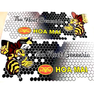 [XE TẢI]TEM CON ONG TRANG TRÍ CHO  XE TẢI XE Ô TÔ, XE HƠI   MỌI DÒNG XE