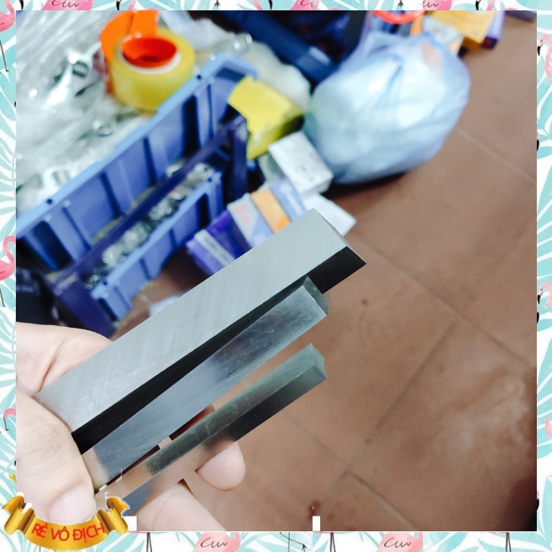Dao thép gió vuông Đài Loan size 18x18x200mm, gió vuông 18mm cao cấp, hàng loại tốt