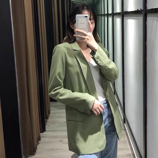 ÁO BLAZER ZR TUỒN FORM TRẺ TRUNG MẶC MÙA HÈ