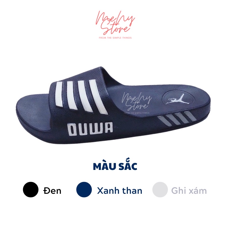 Dép đúc quai ngang DUWA siêu nhẹ nam nữ size 35-42