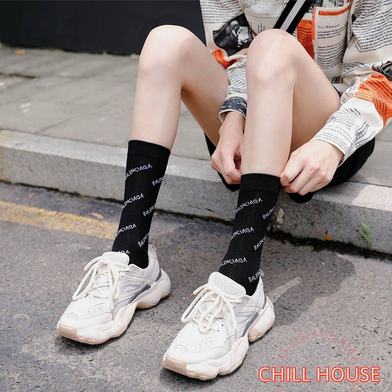 Tất cổ cao nam nữ-tất cổ cao balenciaga siêu chất CHILL HOUSE