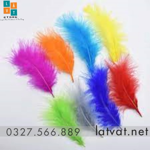 [Mới] Lông Vũ Mềm Mịn Nhiều Màu dùng trong sáng tạo Resin Handmade, sử dụng làm Dreamcatcher, quà tặng ý nghĩa