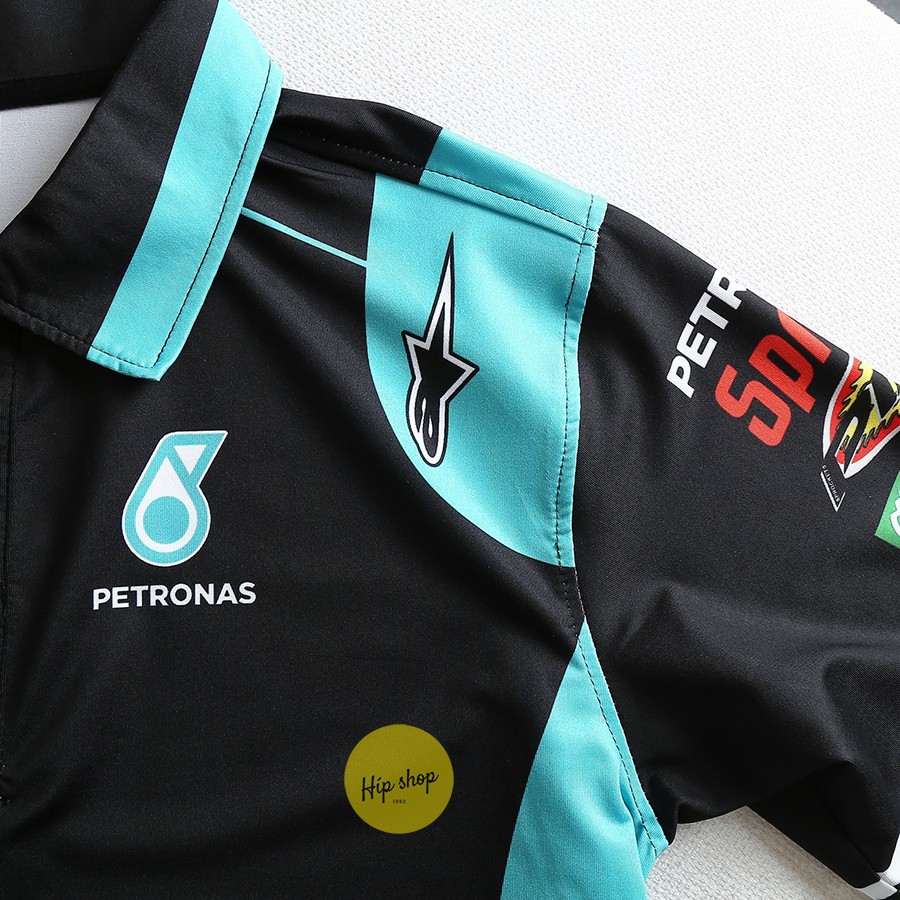 Áo thun nam tay ngắn có cổ Petronas Yamaha SRT in chuyển nhiệt cao cấp thể thao năng động | BigBuy360 - bigbuy360.vn