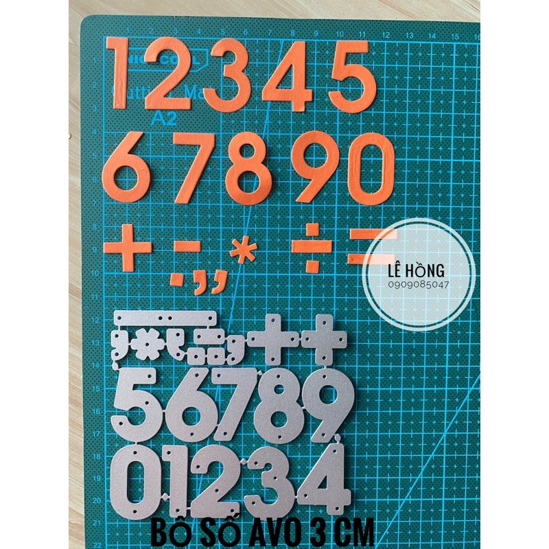 Bộ số AVO 3cm