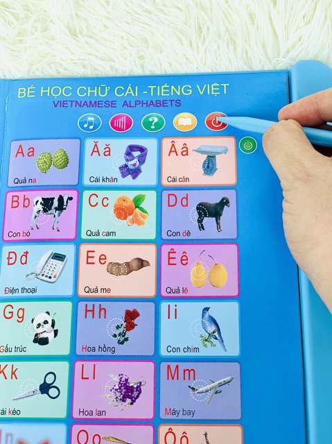 Sách điện tử song ngữ thông minh cho bé