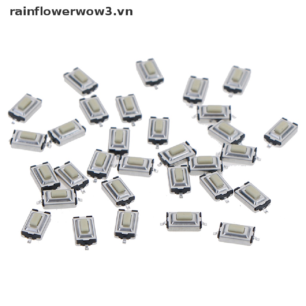 Bộ 30 3X6X2.5Mm SMD 2-Pin Nhấn