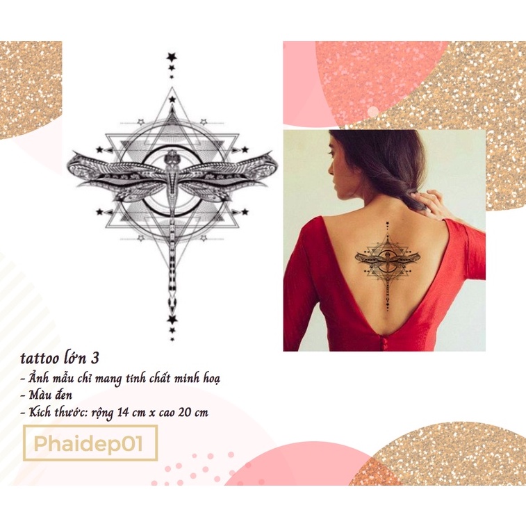 [Mới] Hình xăm dán | henna tattoo | hình xăm tạm thời | tattoo 3d | xăm tạm thời inkaholic