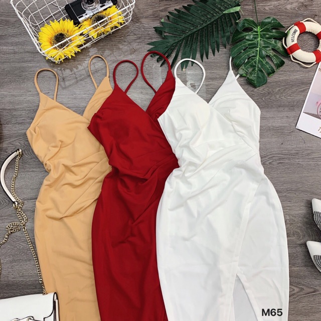 Ảnh thật_Đầm body dây công chúa_JuMe Fashion