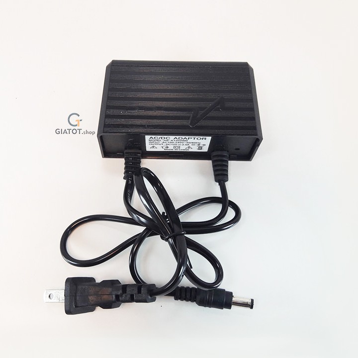 Hình ảnh Nguồn camera 12V-2A chuẩn chống nước chuyên dụng hàng tốt có IC cao cấp #1