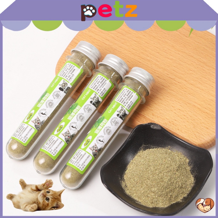 Ống cỏ khô bạc hà cho mèo PETZ Catnip cỏ thơm cho mèo