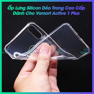 Ốp lưng Silicon dẻo trong dành cho Vsmart Active 1 Plus