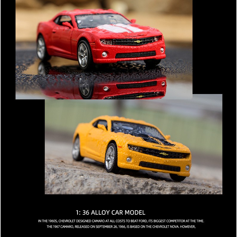 Mô Hình Xe Ô Tô Chevrolet Camaro Đồ Chơi Tỉ Lệ 1: 36