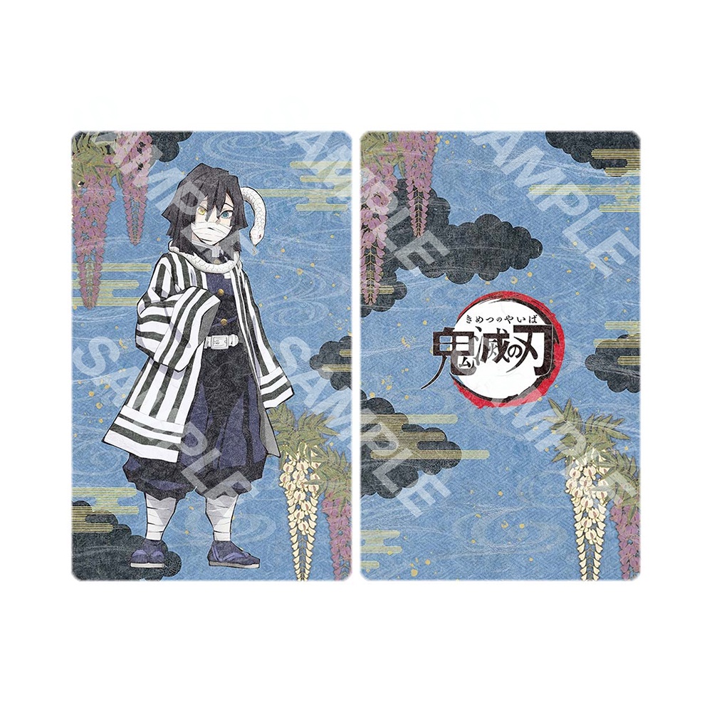 Ảnh card bo góc in hình KIMETSU NO YAIBA Thanh Gươm Diệt Quỷ 8 mẫu Trụ Cột  thẻ bo viền 5*8cm anime chibi