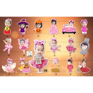 160 MẪU CHIBI SINH NHẬT CHO BÉ GÁI