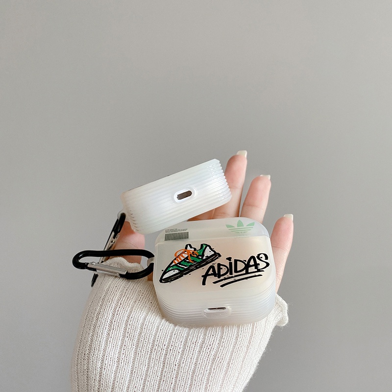 Vỏ Bảo Vệ Hộp Sạc Tai nghe không dây Airpods1 2 3 Pro Bằng Silicon TPU Hình Giày Thể Thao