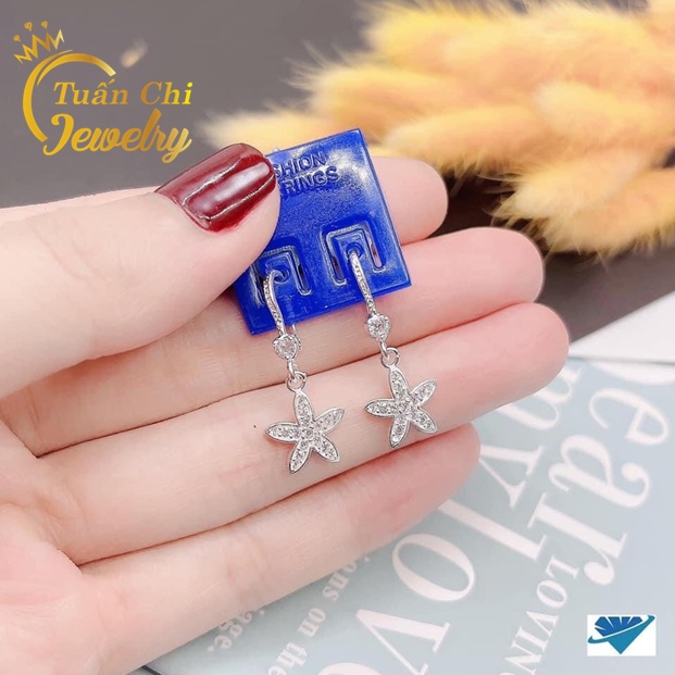 Khuyên Tai Bạc- Bông Tai Nữ Kiểu Dáng Xinh Xắn, Dễ Thương, Bạc Ta Sáng Bóng Bảo Hành Trọn Đời