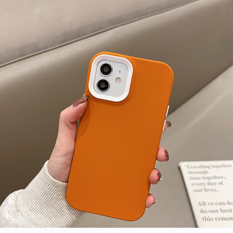 Ốp dẻo màu 2 mảnh chống sốc bảo vệ cả màn hình iphone 7/8/SE/7plus/8plus/Xr/X/Xs/Xsmax/11/12/13/14/Pro/Max/Prm/Plus