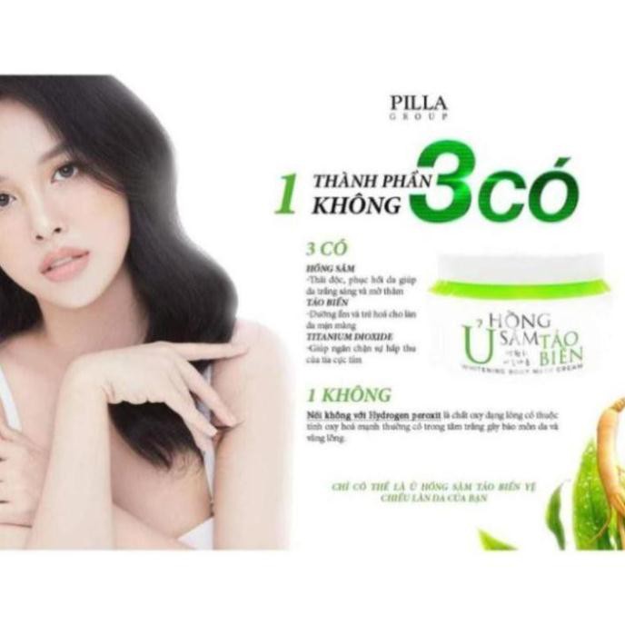 [Chính Hãng] Ủ Trắng Body Hồng Sâm Tảo Biển Whitening Body Mask Cream 200gr [Hàng Việt Nam Chất Lượng Cao] | BigBuy360 - bigbuy360.vn