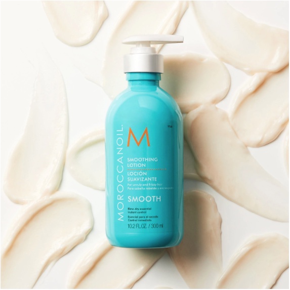 Chính hãng  Kem sấy suôn mượt dành cho mọi loại tóc Moroccanoil Smoothing Lotion 300ml ( Lotion Lissante )