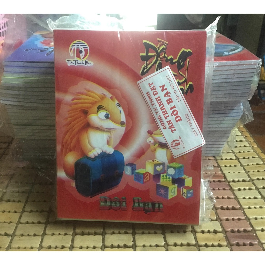 Vở ĐÔI BẠN (1 lốc/ 10 cuốn)