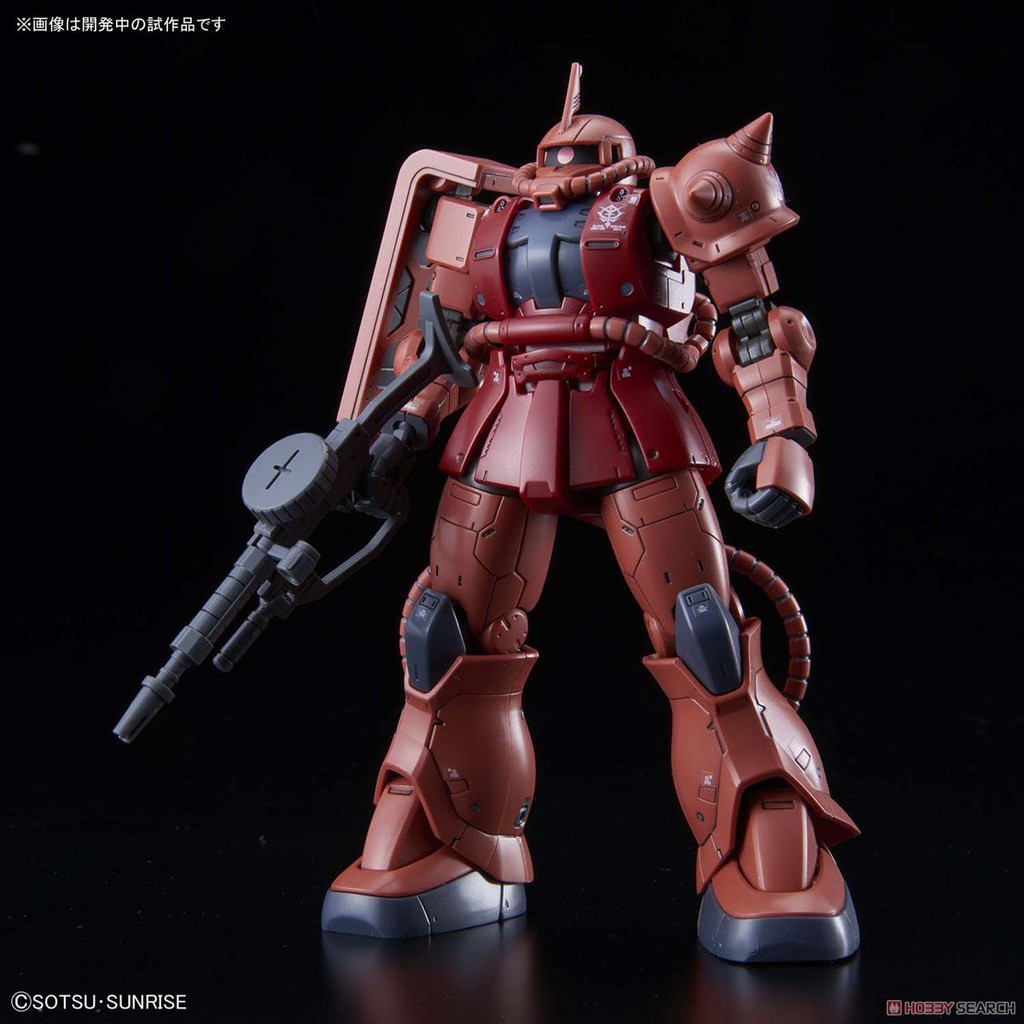 HGGTO HG Zaku II Principality of ZEON Char Aznable`s Mobile Suits Red Comet Ver.
