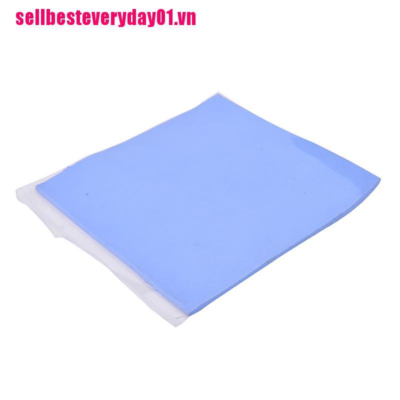Bộ Tản Nhiệt Cpu 100mm X 100mm Bằng Silicon Màu Xanh Dương