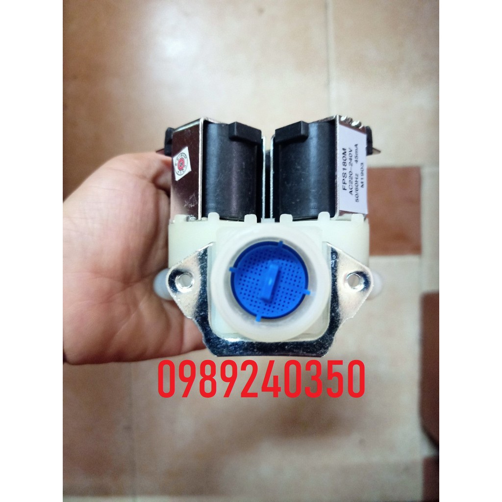 Van cấp nước 3 máy giặt Samsung, LG cửa trước, lồng ngang chính hãng