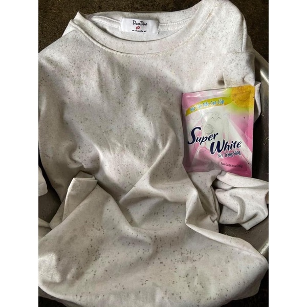 Bột tẩy quần áo siêu sạch SuperWhite