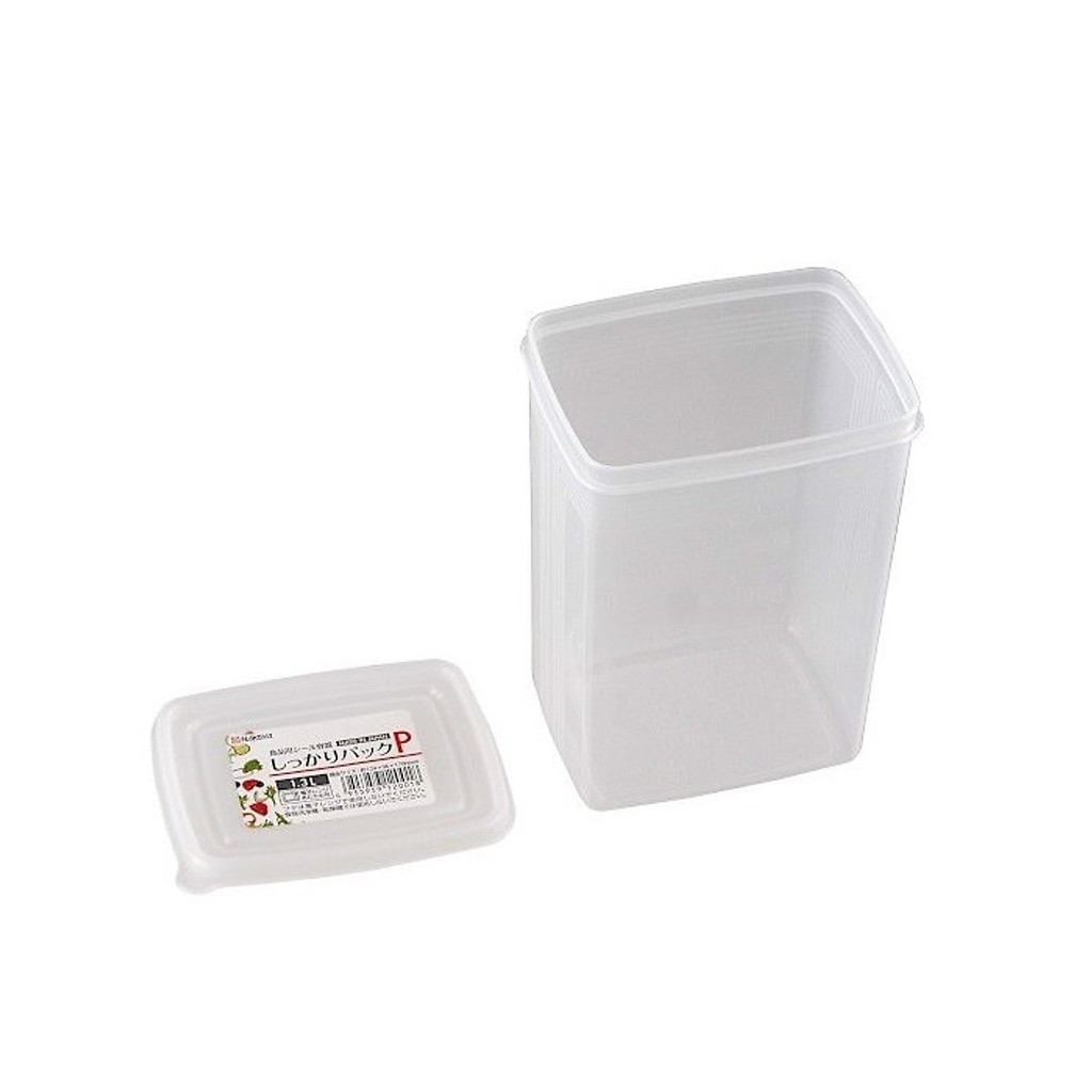 [Hỏa Tốc HN] Hộp bảo quản thực phẩm Nakaya 1300ml dáng đứng chịu nhiệt tốt Nội địa Nhật Bản