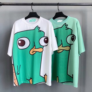 ÁO THUN IN VỊT PERRY 3D
