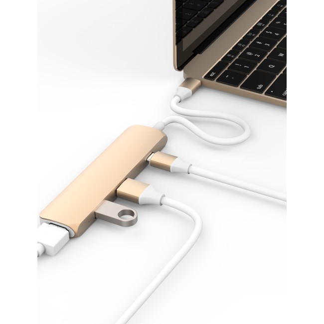 HyperDrive USB Type-C Hub with 4K HDMI Support (for 2016 MacBook Pro & 12″ MacBook)’