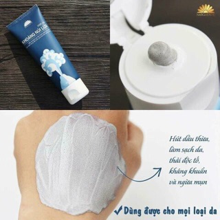 [ Tặng nước hoa] Nạ khoáng núi lửa thải độc trắng da