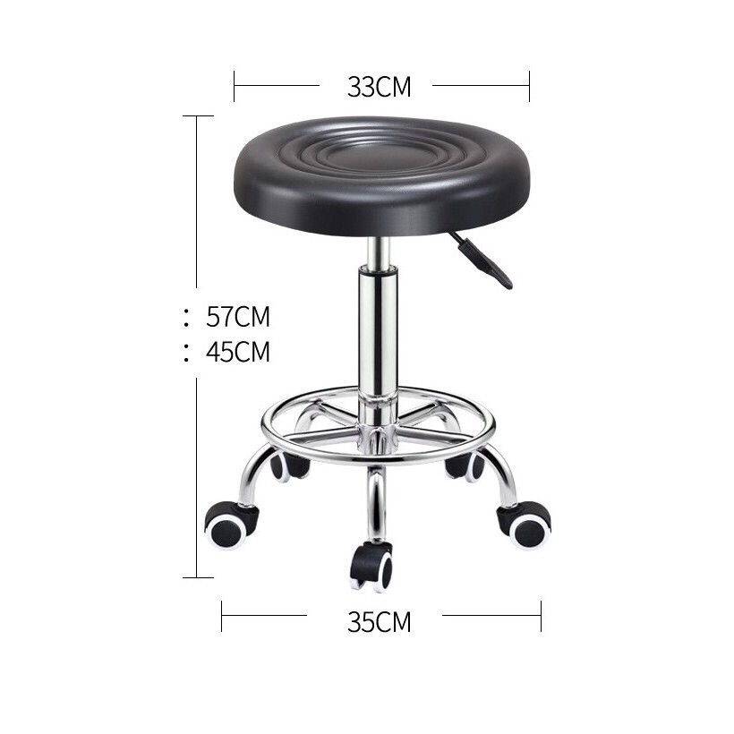 Ghế Xoay Inox Nâng Hạ