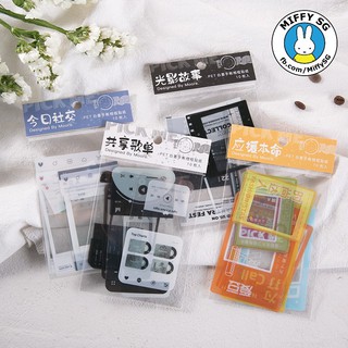 [MURAN] Set 10 sticker PET chống thấm nước chủ đề PHOTO FRAME
