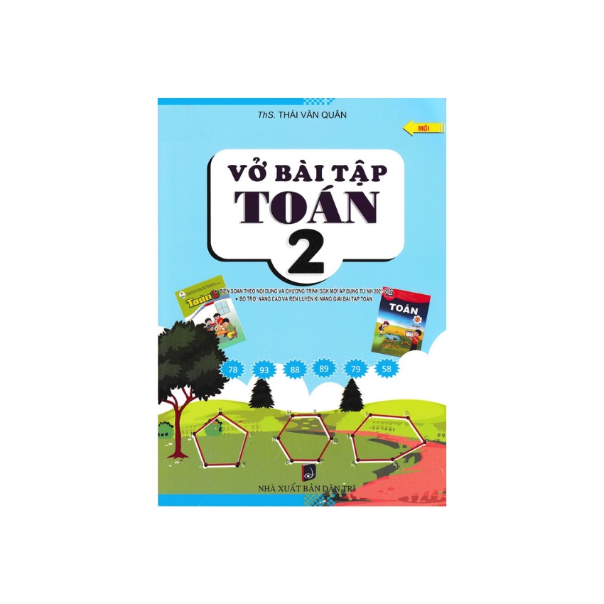 Sách - Vở Bài Tập Toán 2 ( Biên Soạn Theo Chương Trình SGK Mới )