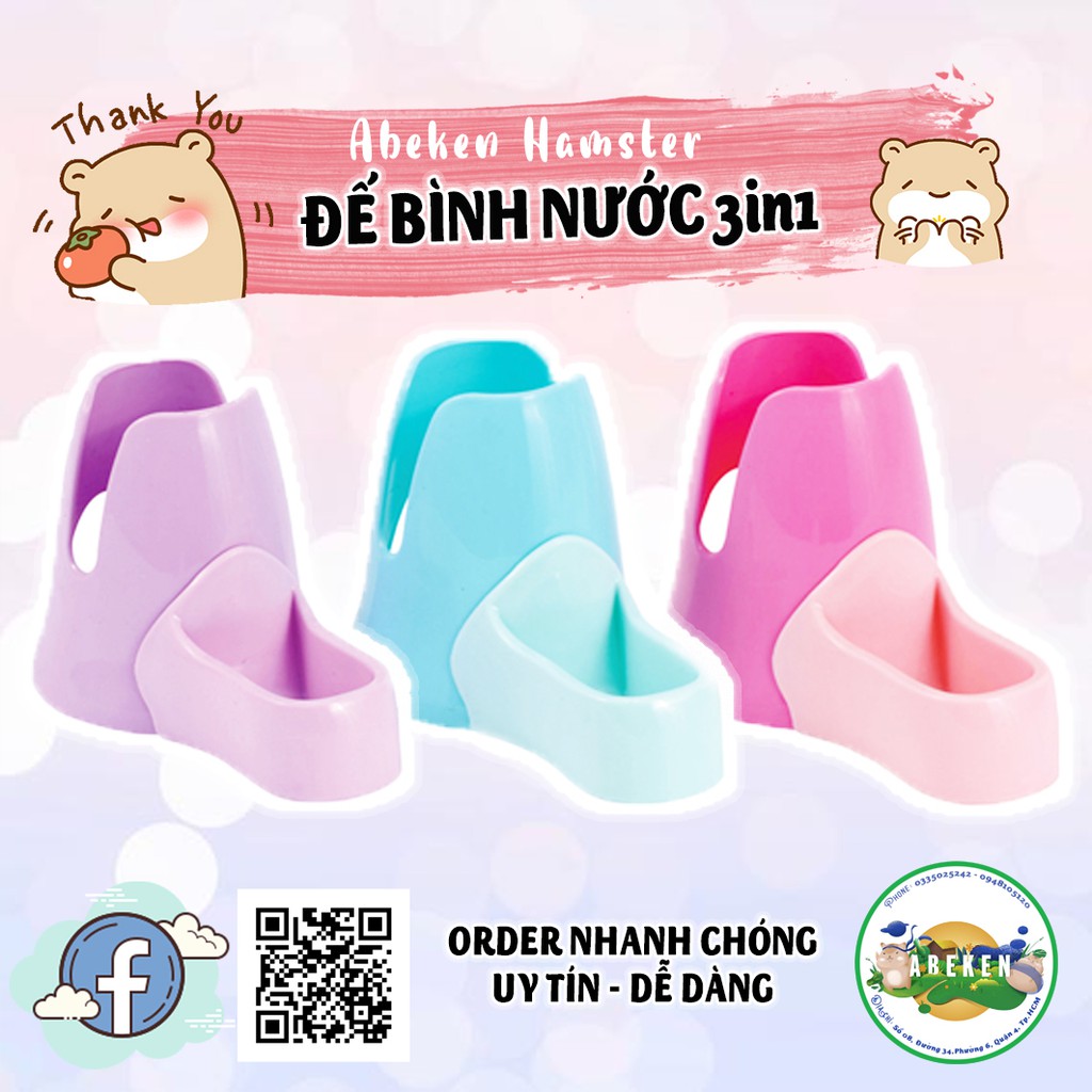Đế bình nước 3 in 1