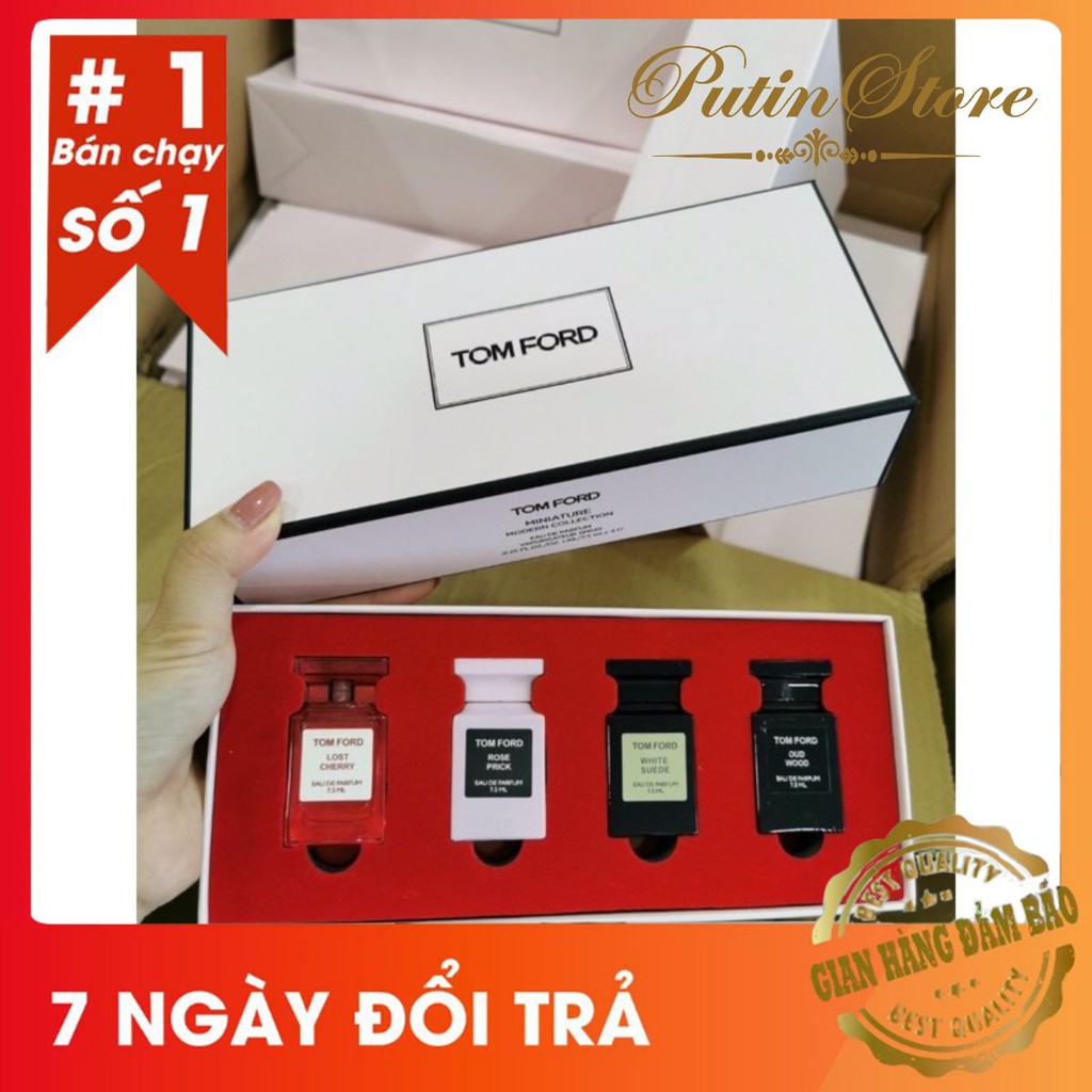Set Bộ Nước Hoa Tom Ford mini 4 chai / 7,5ml chai - chính hãng | Thế Giới Skin Care