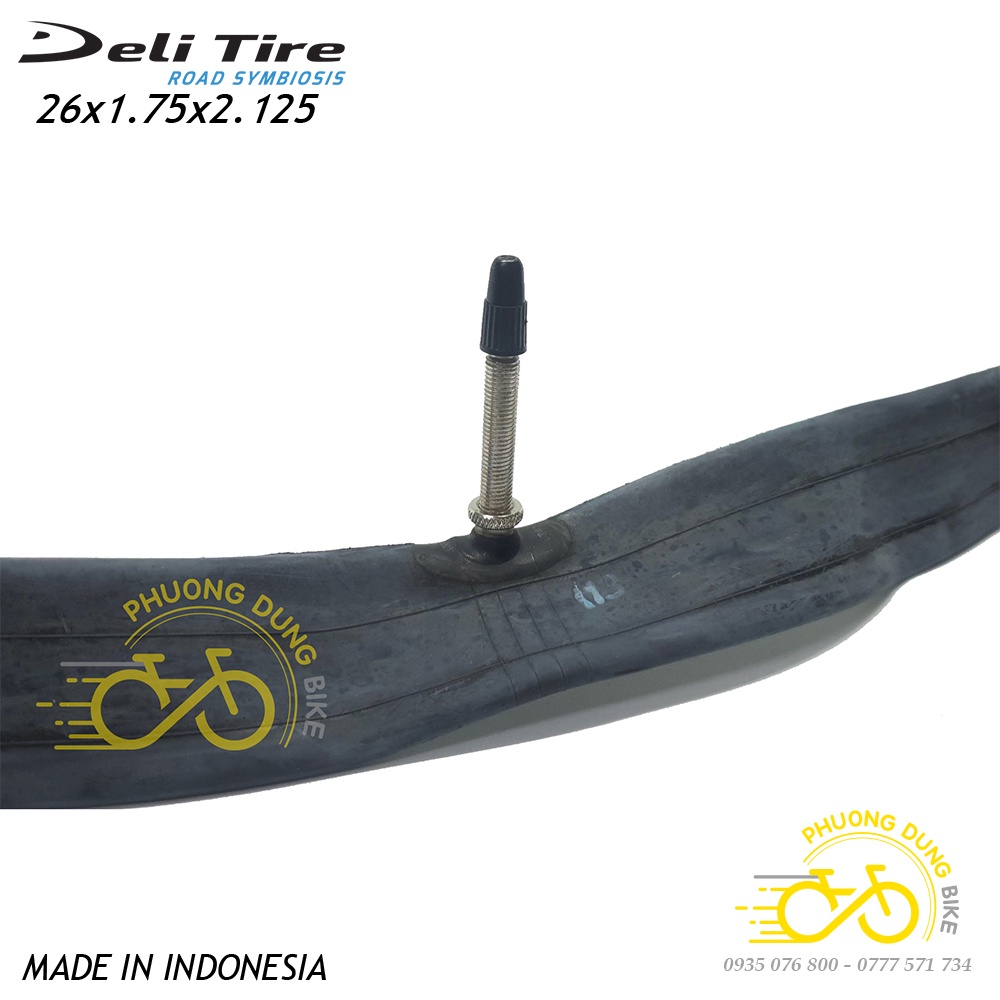 Ruột (Săm) xe đạp Deli Tire 26x1.75-2.125