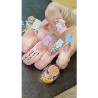 charm kẹo mút trang trí móng tay