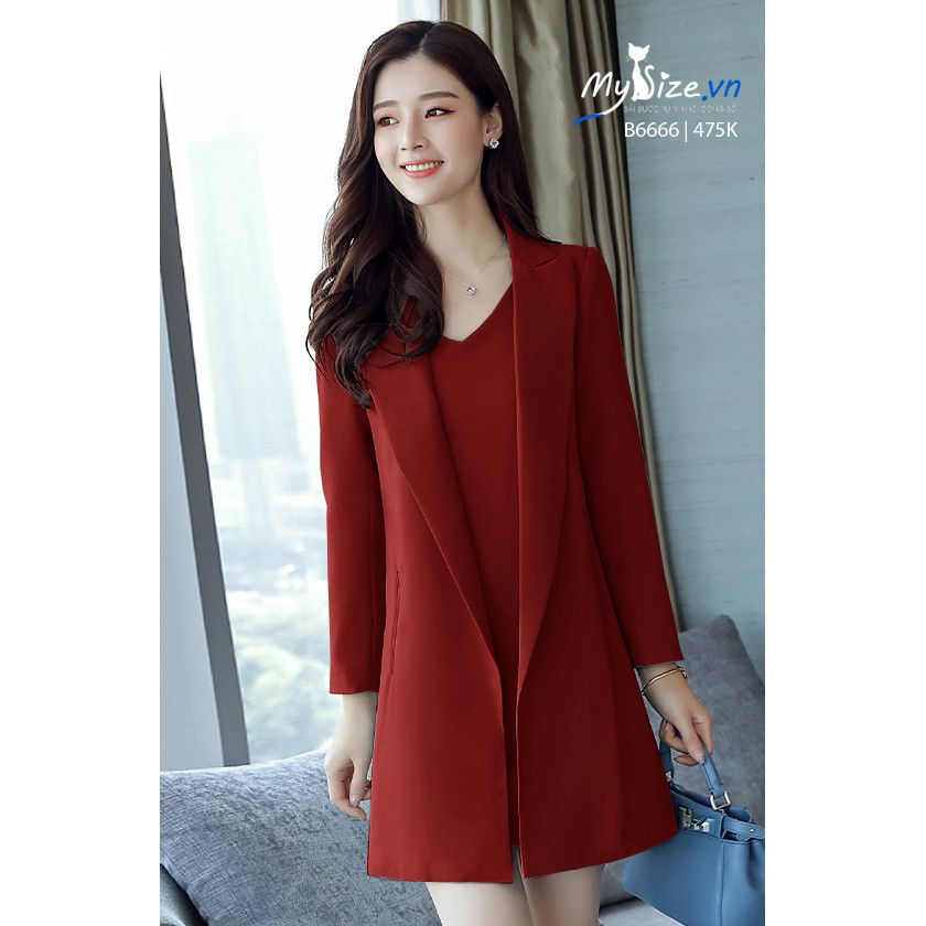 SÉT BỘ VEST DÀI B6666