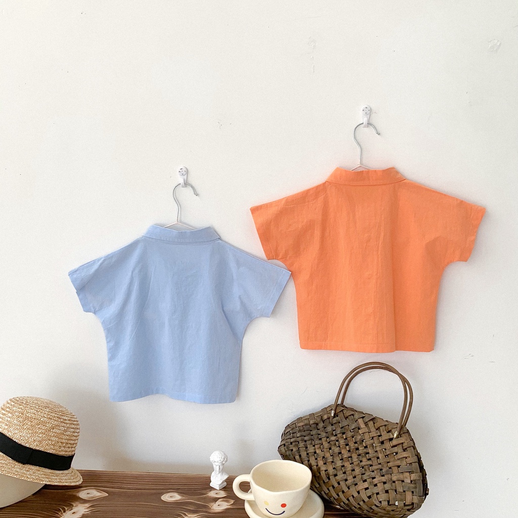 Áo thun Cotton ngắn tay thời trang mùa hè cho bé