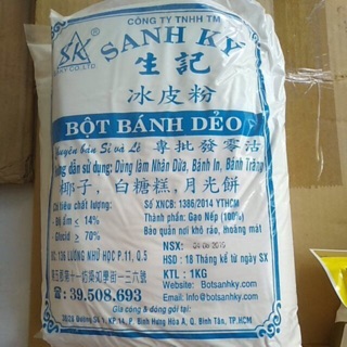 Bột dẻo xanh dùng trộn nhân