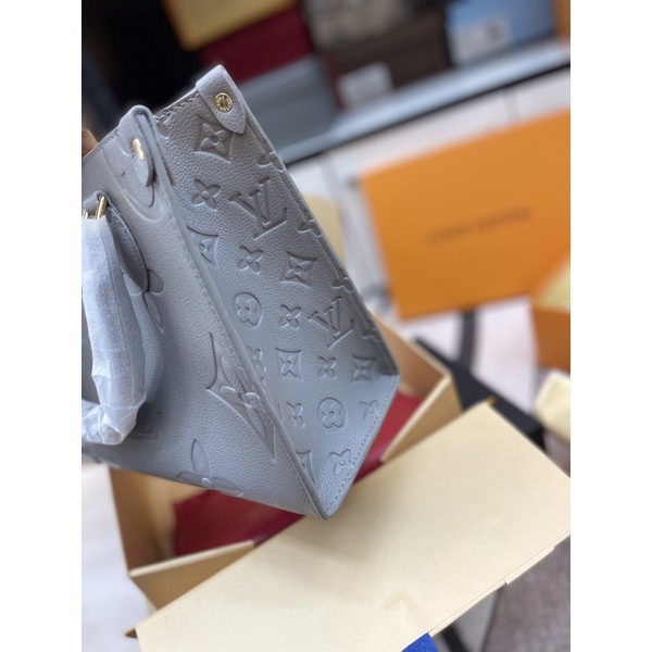 Túi Onthego mini super màu xám size 28cm