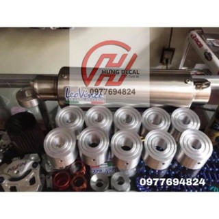 Tiêu nhôm séo tiện cho pô miệng séo cnc