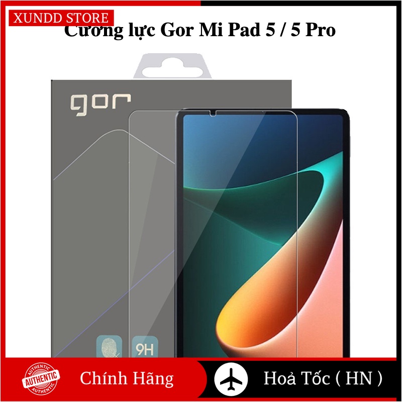 Kính cường lực Gor Xiaomi Mi Pad 6 Pro / 6 2023 , Mipad 5 / 5 Pro full màn hình chính hãng Gor độ cứng 9H dán màn