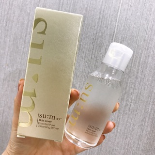 Nước tẩy trang sum:37 100 ml ESSENTIAL CLEANSING WATER - Tẩy trang thảo dược không cồn sạch mềm mịn da